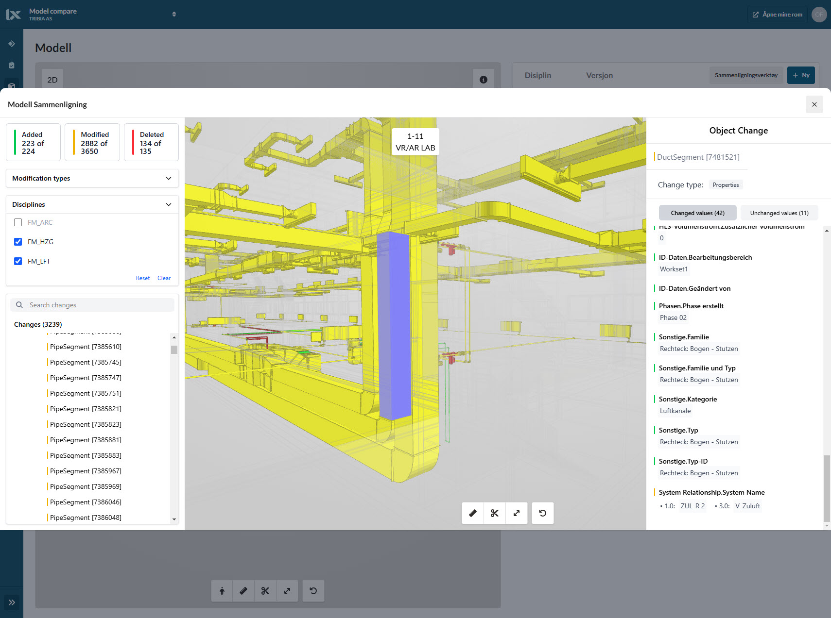 Model Compare Overview