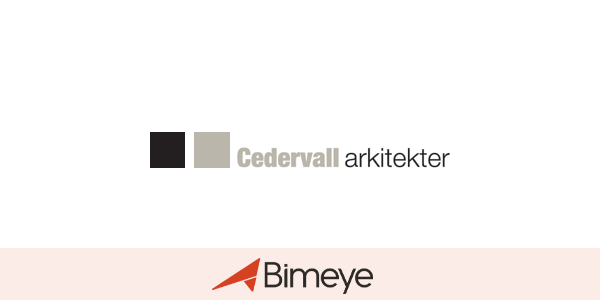 Cedervall Arkitekters användning av Bimeye
