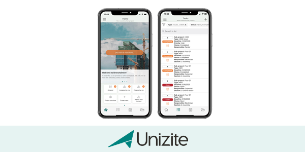 New improvements in the Unizite app